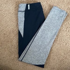 Zella navy blue/grey leggings
